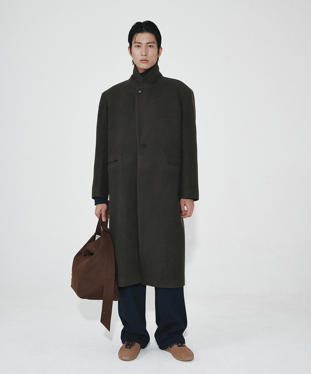nae Wool&Cashmere Long Coat_Gray コート 2021-10-01-coat-gray-robe-